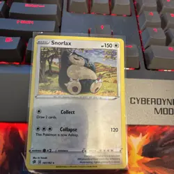 Pokemon TCG Pokemon Snorlax 141/192 Cosmos Holo LP Rebel Clash - Image 3