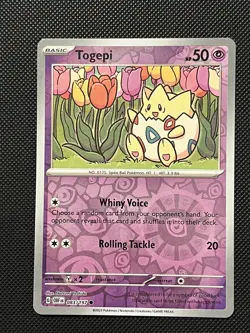 Pokemon Obsidian Flames - Togepi - 083/197 - Reverse Holo - M/NM - Image 2