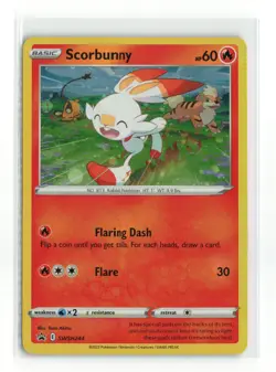 SCORBUNNY SWSH244 COSMOS HOLO POKEMON TCG LP - Image 1