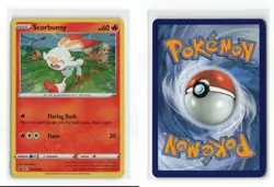 SCORBUNNY SWSH244 COSMOS HOLO POKEMON TCG LP - Image 3