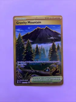 Pokemon TCG Trainer Stadium Gravity Mountain 250/191 Surging Sparks Nm - Image 3