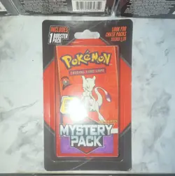 Pokemon TCG Mewto Mystery Booster Chase Pack 2025 1 Pack - Image 1