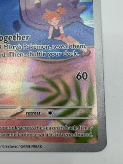 Pokemon TCG Misty's Lapras Illustration Rare Holo 194/182 Sv10 110 HP - Image 5