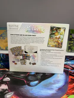 Pokemon TCG Prismatic Evolutions Elite Trainer Box ETB Sealed TEAR IN PLASTIC - Image 2