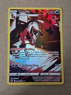 Thievul GG17/GG70 Crown Zenith: Galarian Gallery Full Art Pokemon TCG - Image 1