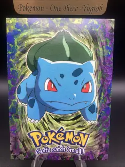 Pokemon TOPPS Blue Label Bulbasaur Ivysaur Venusaur E1 E2 E3 of 12 Non-Holo LP - Image 2