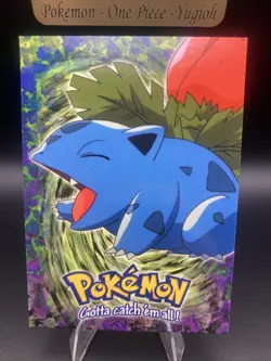 Pokemon TOPPS Blue Label Bulbasaur Ivysaur Venusaur E1 E2 E3 of 12 Non-Holo LP - Image 4