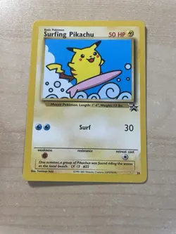 Surfing Pikachu 28/53 Wotc Promo Regular (Near Mint or Better) Vintage Pokemon - Image 1