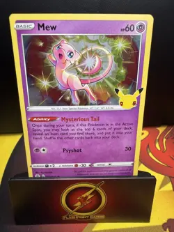 Mew - 011/025 - Pokemon Celebrations - Holo Rare - Mint/NM - English - Image 1