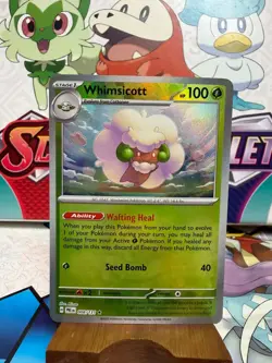 Whimsicott 008/131 Master Ball - Prismatic Evolutions - Pokemon TCG - SHIPS FAST - Image 1