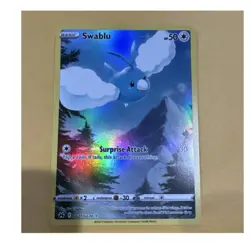 Pokemon Swablu Ultra Rare Holo GG27/GG70 Crown Zenith Galarian Gallery Full Art - Image 1
