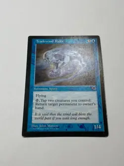MTG - Tradewind Rider - Tempest - Light Play LP - Vintage - Magic The Gathering - Image 4
