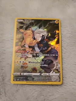 Pokemon Pikachu TG05/TG30 Swsh11: Lost Origin Trainer Gallery Holo Rare - Image 1