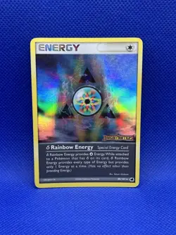 Delta Rainbow Energy 88/101 Ex Dragon Frontiers Reverse Holo Stamped Pokemon LP - Image 1