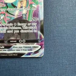 Pokemon Rayquaza VMAX Ultra Rare Holo Full Art Silver Tempest TG20/TG30 - Image 4