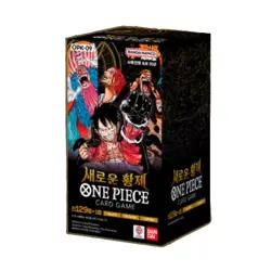 ONE PIECE TCG Booster Box EMPERORS IN THE NEW WORLD OPK09 - KOR KOREAN (OP09) - Image 1