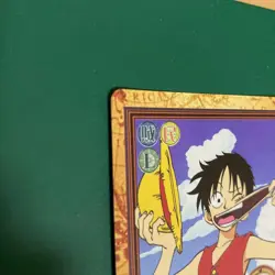 Used One Piece Carddass Hyper Battle C05 Luffy’s Hat Japanese Bandai 1999 - Image 2