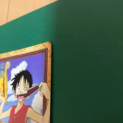 Used One Piece Carddass Hyper Battle C05 Luffy’s Hat Japanese Bandai 1999 - Image 4