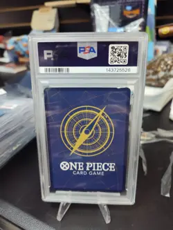 PSA 10 Uso-Hachi ST18-001 SP (OP10) Royal Blood One Piece TCG English Usopp Foil - Image 2