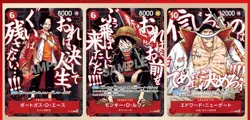 Preorder One Piece Promo Card Saikyo Jump Luffy Ace Newgate Promo *READ* - Image 1