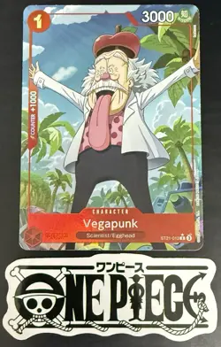 One Piece ST21-013 C* Vegapunk Alt Art - ENG - Foil - TCG - NM/M - Image 1