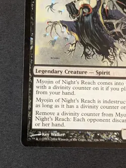 MTG - 1x Myojin of Night's Reach - Champions of Kamigawa - NM/LP - Black - Magic - Image 3