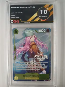 One Piece ENGLISH Jewelry Bonney (P-085) (V.1) Promos CGG 9,5/10+ OP043E - Image 2