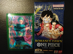 One Piece Romance Dawn Booster Pack Korean OPK01 New Sealed + Zoro Sleeve # 11 - Image 1