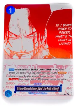 One Piece TCG | If I Bowed Down to Power | OP13-057 | Treasure Campaign Pack NM - Image 1