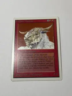 MTG - Hurloon Minotaur - Unlimited (2nd) Ed. - NM - Vintage - 1994 Magic - SG14 - Image 3