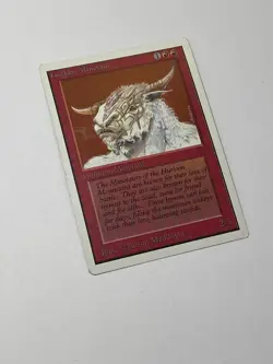 MTG - Hurloon Minotaur - Unlimited (2nd) Ed. - NM - Vintage - 1994 Magic - SG14 - Image 4