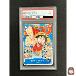 [PSA 9] Monkey D. Luffy ONE PIECE Card Game Japanese P-033 Event Pack Vol. 2 - Image 1