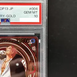 PSA 10 Shanks Gold OP09-004 SP Alt Art SR Carrying on His Will One Piece Japan - Image 4