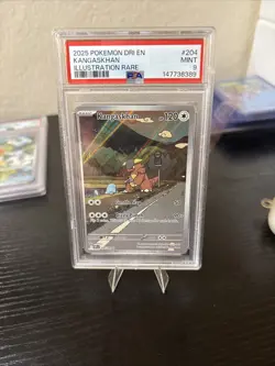 Kangaskhan 204/182 Pokemon Destined Rivals 2025 Illustration Rare PSA 9 MINT - Image 3