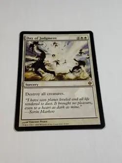 MTG - 1x Day of Judgment - Zendikar - NM - Rare - White Magic The Gathering 2009 - Image 3