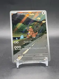 Pokemon Kangaskhan Illustration Rare IR Full Art Holo 204/182 Destined Rivals - Image 1