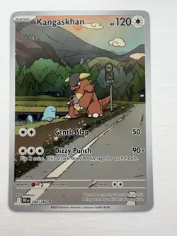 Pokemon TCG Kangaskhan 204/182 Destined Rivals Illustration Rare Card Pack Fresh - Image 1