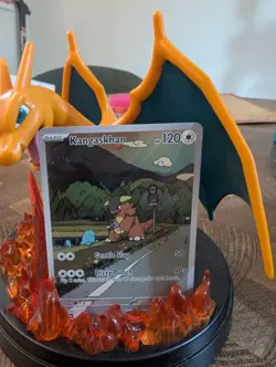 Pokemon TCG Kangaskhan 204/182 Illustration Rare – Destined Rivals – Near Mint - Image 1