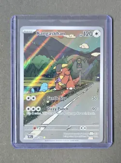 Pokemon TCG Kangaskhan 204/182 Destined Rivals Illustration Rare Card - Image 1