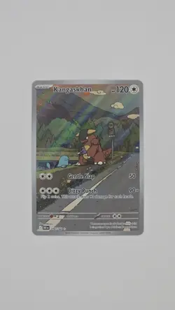 Pokemon TCG Kangaskhan 204/182 Illustration Rare, Destined Rivals SV10 - Image 1