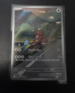 Pokemon Kangaskhan 204/182 Sv10: Destined Rivals Holo 120 HP Illustration Rare - Image 1