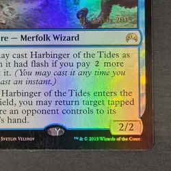 MTG - 1x Harbinger of the Tides - Magic Origins Pre Release Foil - LP/NM - Foil - Image 4