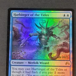 MTG - 1x Harbinger of the Tides - Magic Origins Pre Release Foil - LP/NM - Foil - Image 5