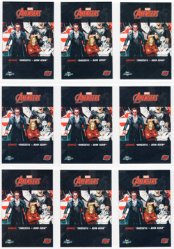 MARVEL: EXPANSION SET * AVENGERS - DAREDEVIL * 9 CARD LOT - Image 2