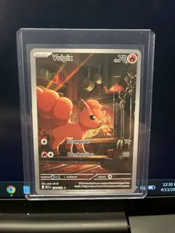 Vulpix Mega Evolution 138/132 Special Illustration Rare Pokemon TCG Card - Image 1