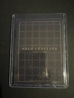 Mapniverse Solo Leveling Sung Jinwoo Cha Hae-In Jinho SR SL1E-083 Trading Card - Image 2