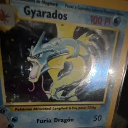 Gyarados 6/102 Base Set 1st Edition Holo Rare Spanish 1999 Pokemon TCG Card - Image 3