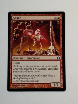 MTG CCG - 1x Anger - Magic The Gathering: Commander - NM - 2011 - Red - #309 - Image 5