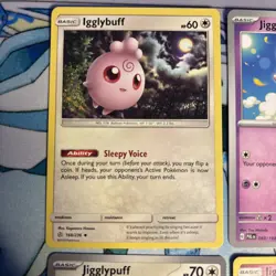 Pokemon Igglybuff, Jigglypuff, Wigglytuff 11 Card Lot - Non-holo - Image 2