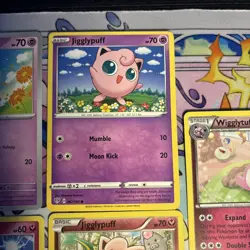 Pokemon Igglybuff, Jigglypuff, Wigglytuff 11 Card Lot - Non-holo - Image 4